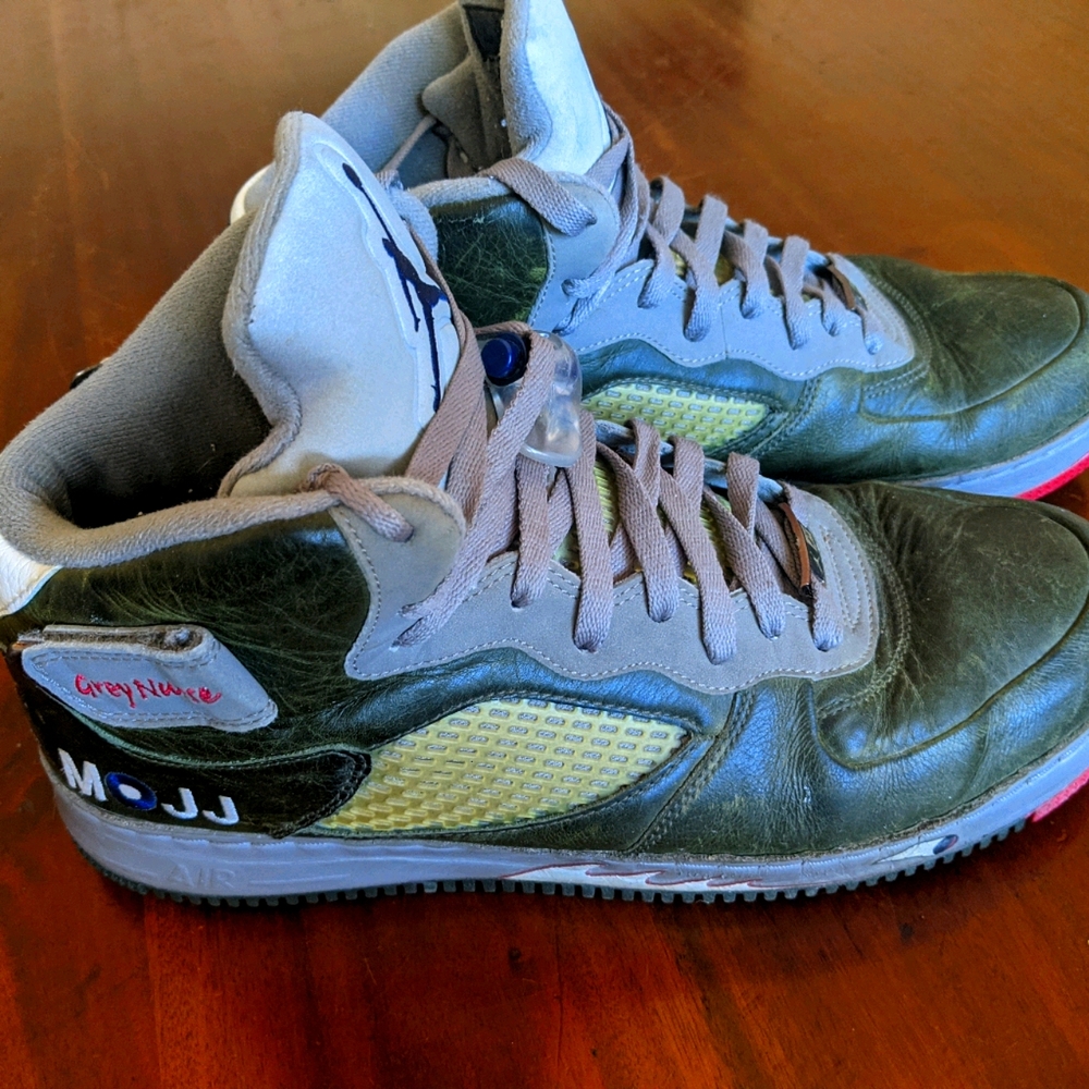 Nike Air Jordan AJF5 Grey Nurse Shoes